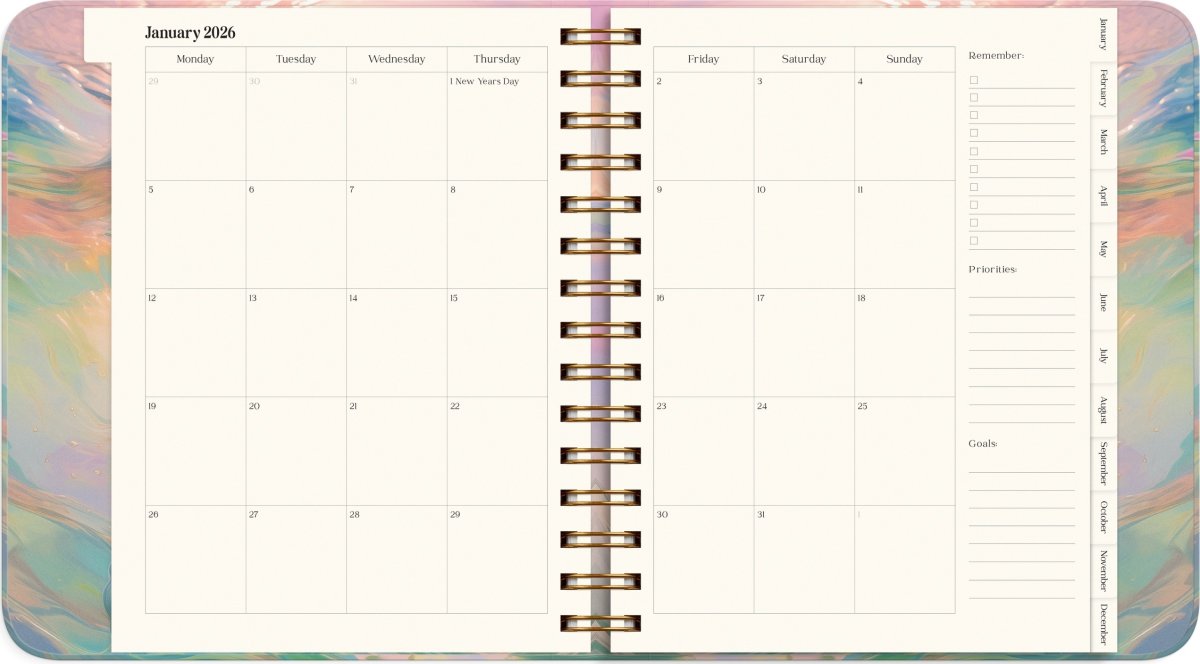 Mayland 2026 Kalender, Dream & Do