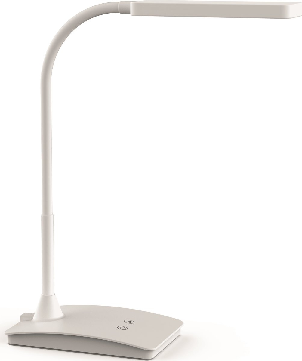 NAGA Pearly LED skrivebordslampe, hvid