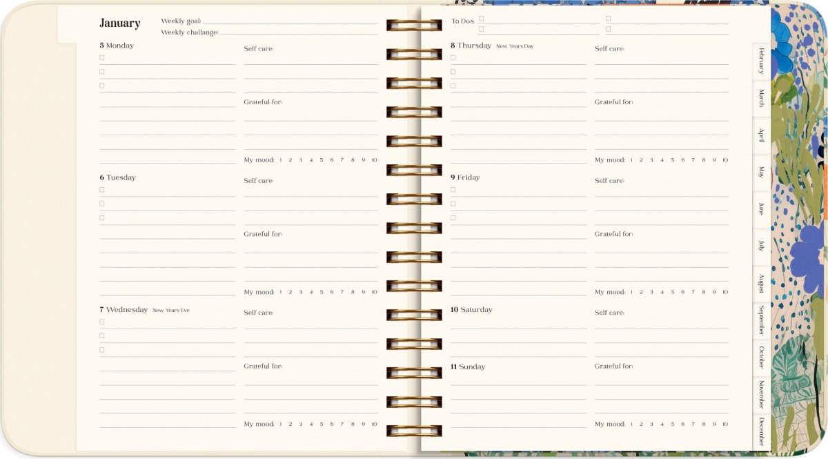 Mayland 2026 Kalender, Life Planner Style