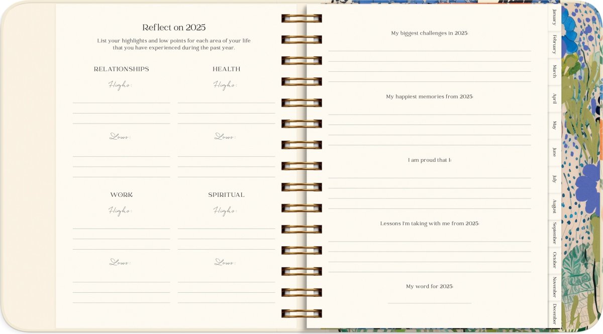 Mayland 2026 Kalender, Life Planner Style