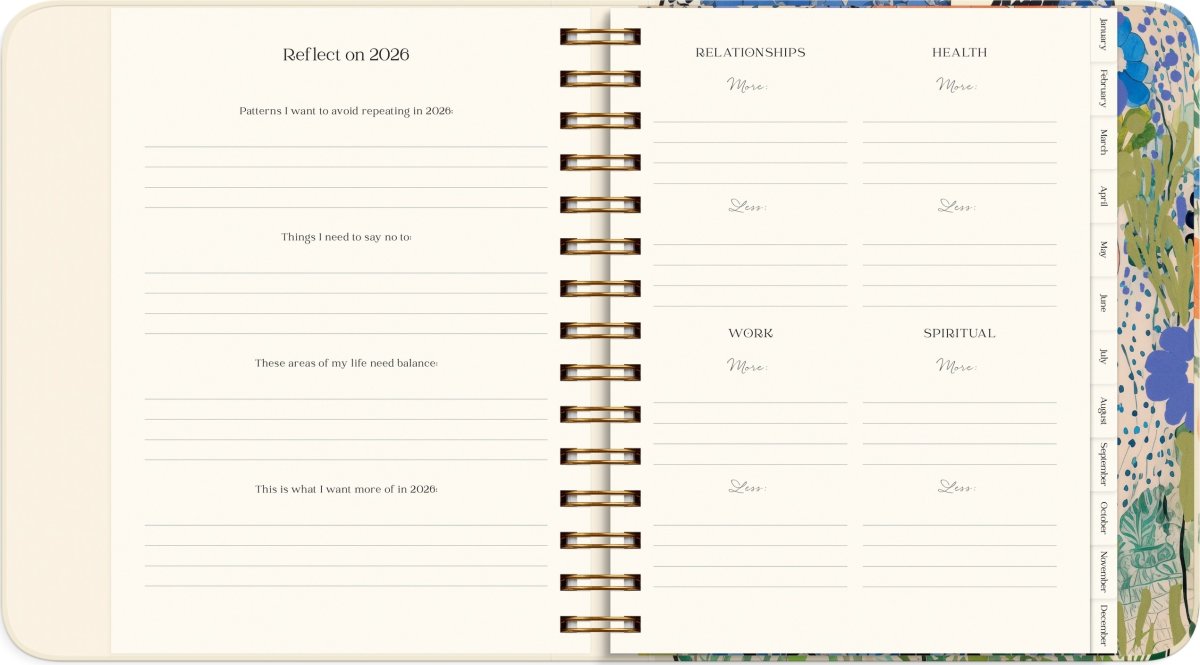 Mayland 2026 Kalender, Life Planner Style