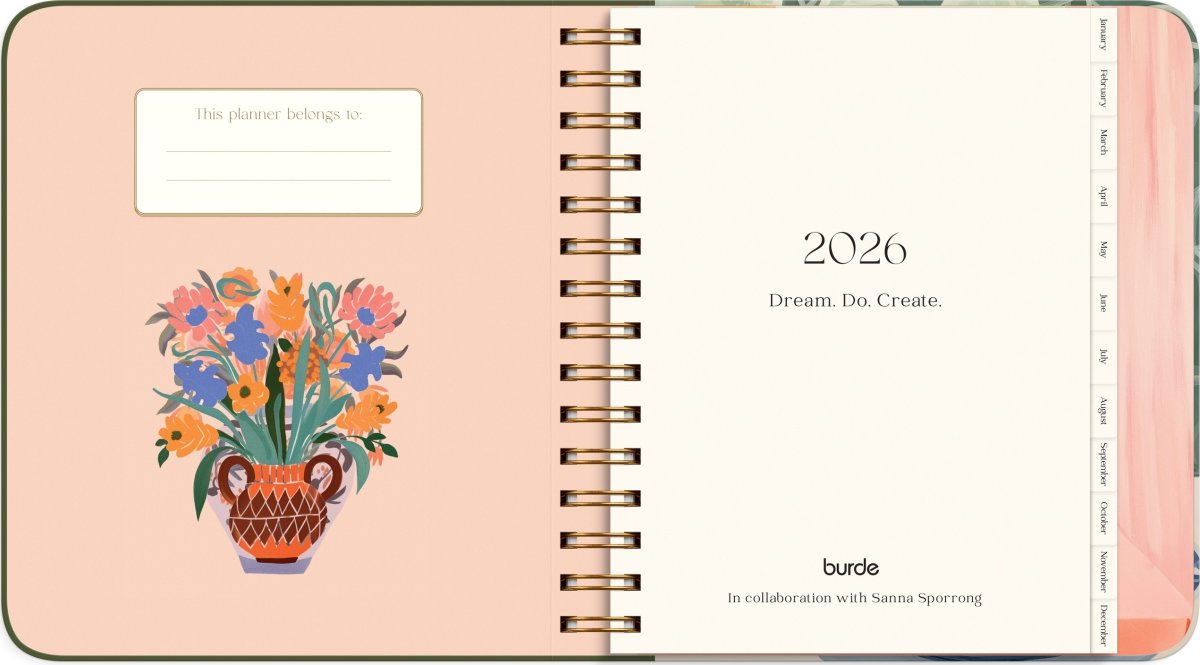 Mayland 2026 Kalender, Life Planner Decor