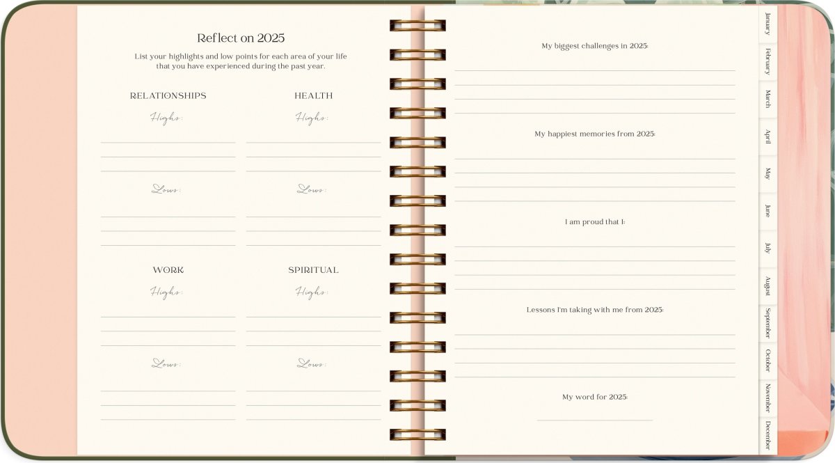 Mayland 2026 Kalender, Life Planner Decor