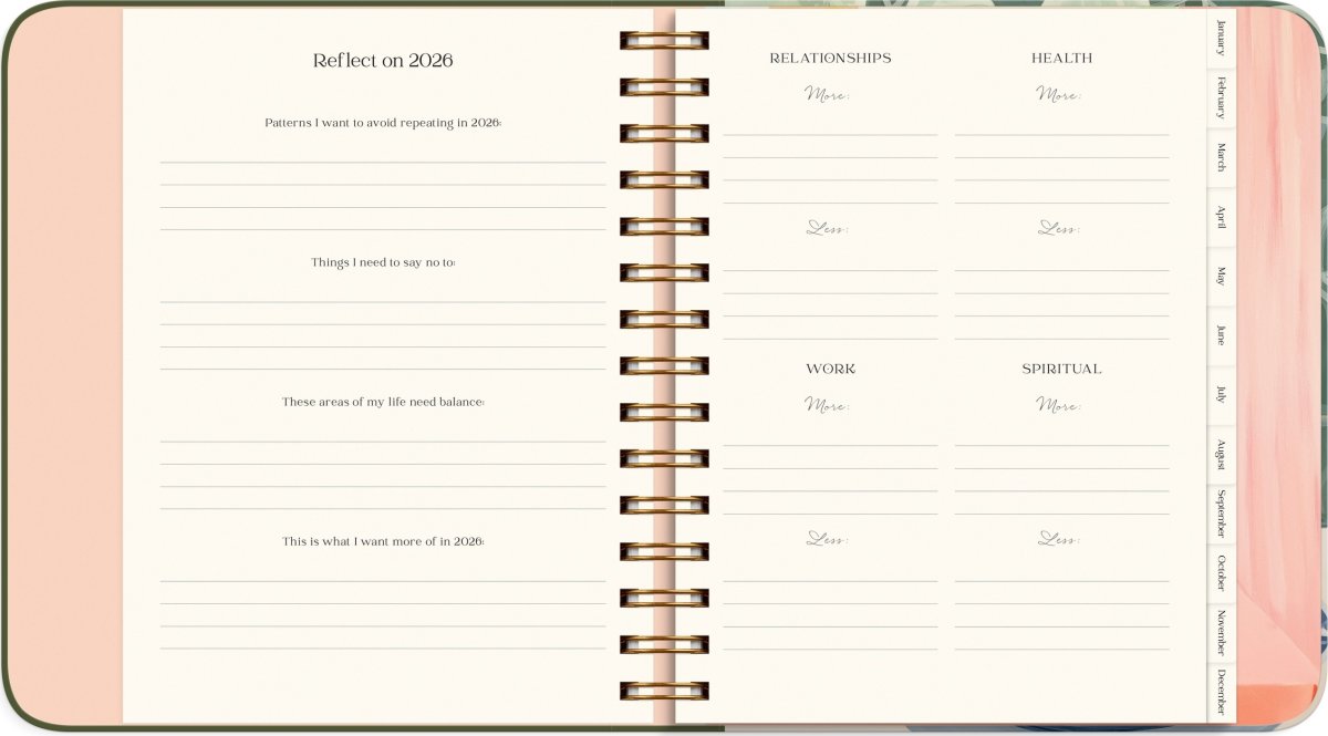 Mayland 2026 Kalender, Life Planner Decor