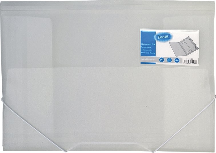 Bantex Samlemappe | A4 | Transparent