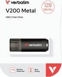 Verbatim USB stik 3.2 V200, 128GB, Metal