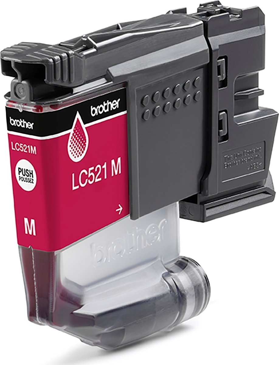 Brother LC521M blækpatron, magenta