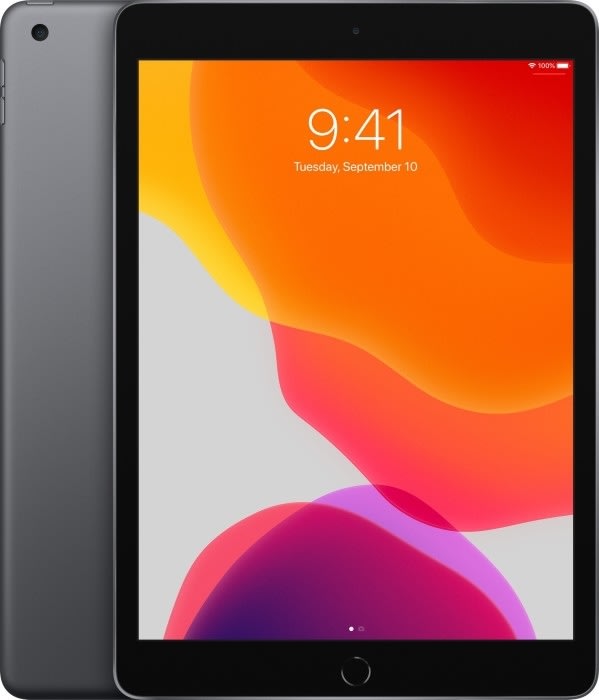 Apple iPad 7 128GB WiFi + Cellular, grade b, grå