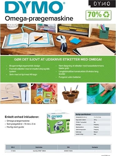 Dymo Omega etikettemaskine