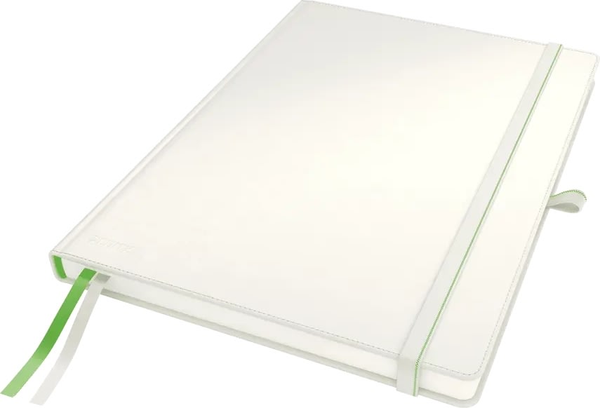 Leitz Complete Notesbog | A4 | Kvadreret | Hvid