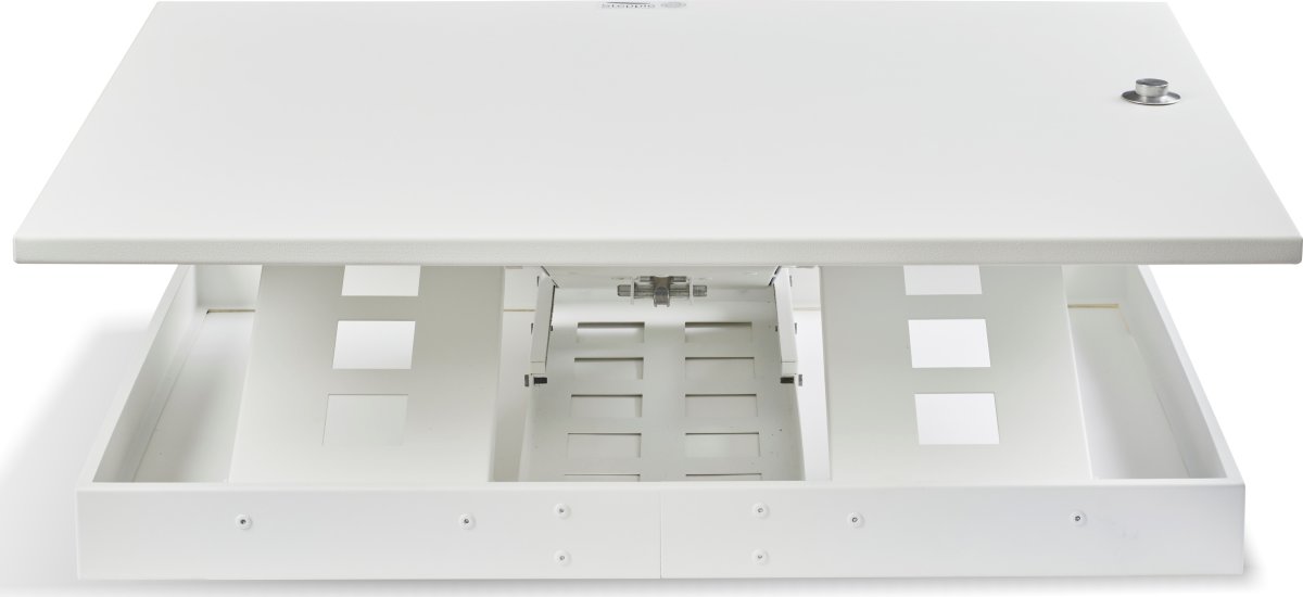 Steppie Desk Riser hæve-sænkebord, hvid