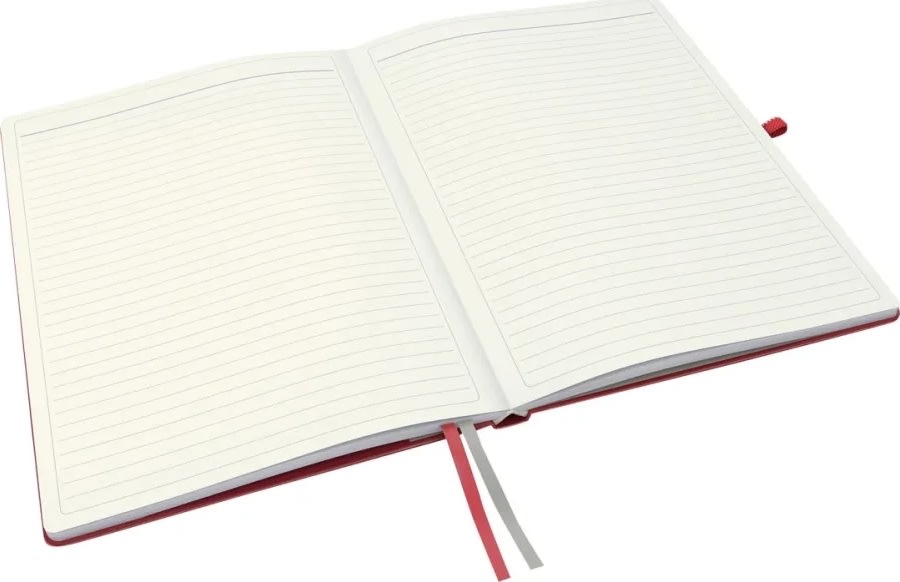 Leitz Complete Notesbog | A4 | Linjeret | Rød