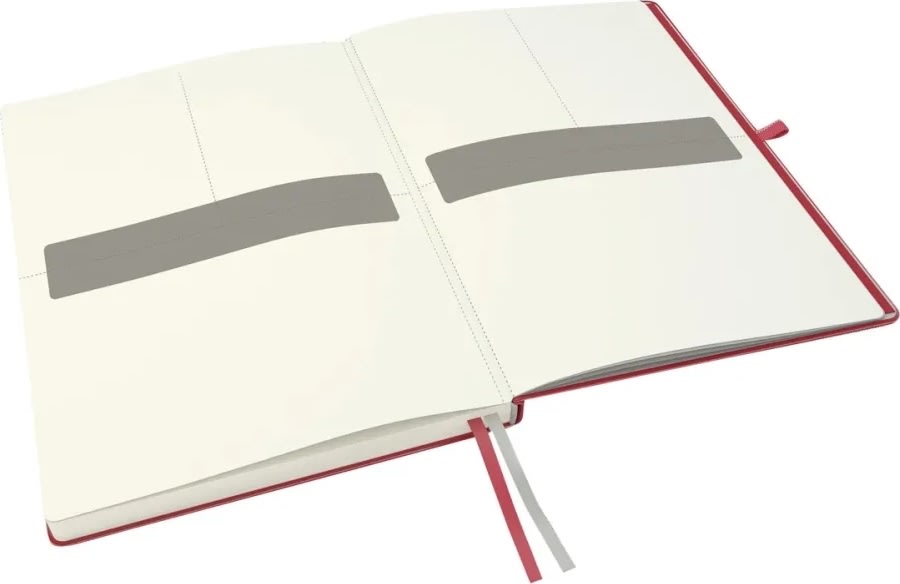 Leitz Complete Notesbog | A4 | Linjeret | Rød