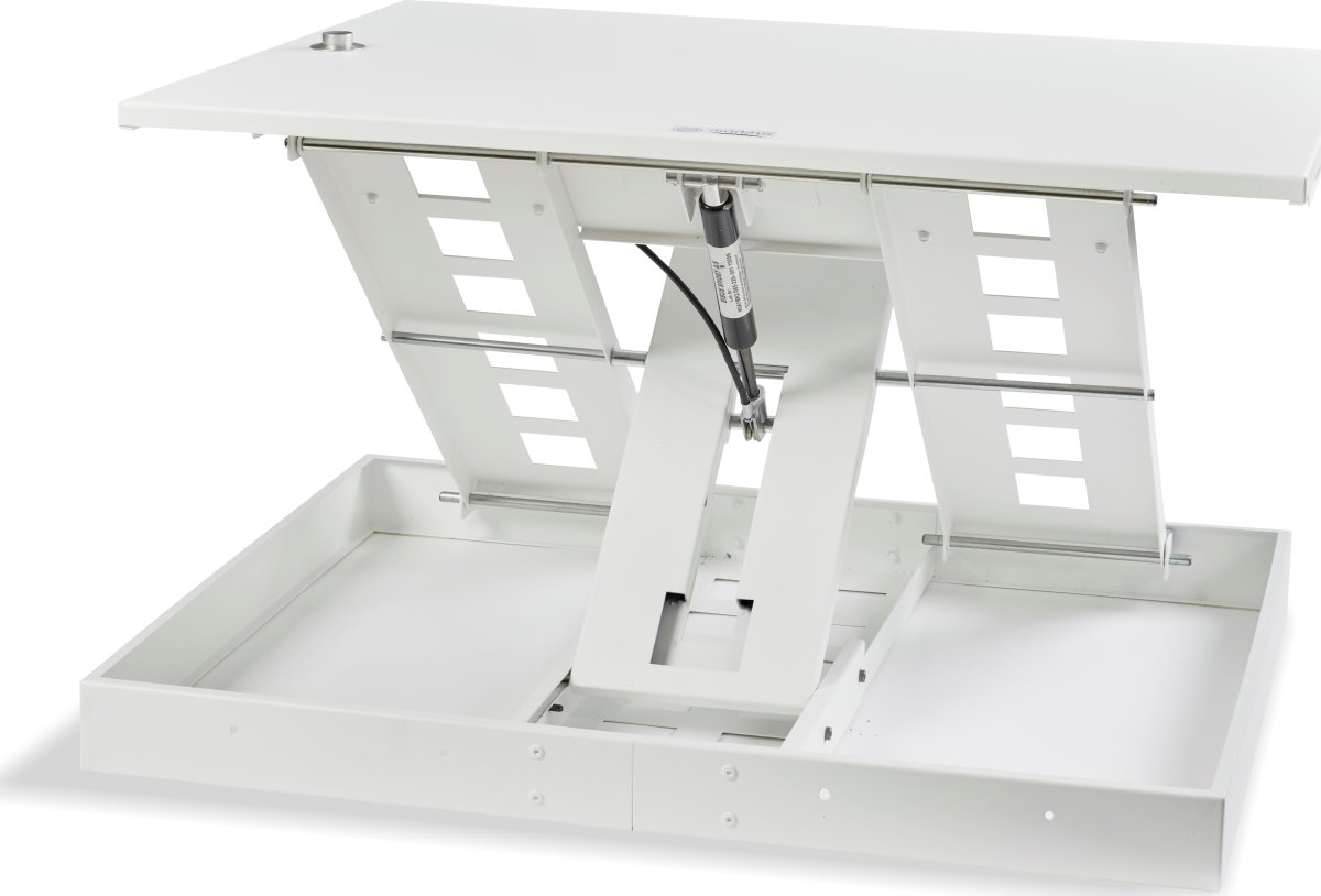 Steppie Desk Riser hæve-sænkebord, hvid