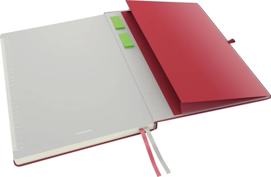Leitz Complete Notesbog | A4 | Linjeret | Rød