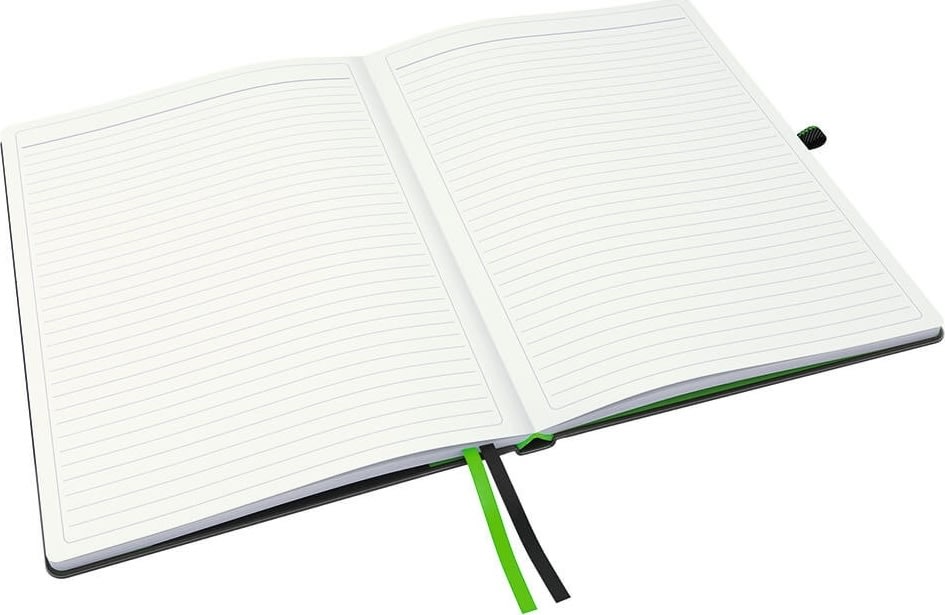 Leitz Complete Notesbog | A4 | Linjeret | Sort