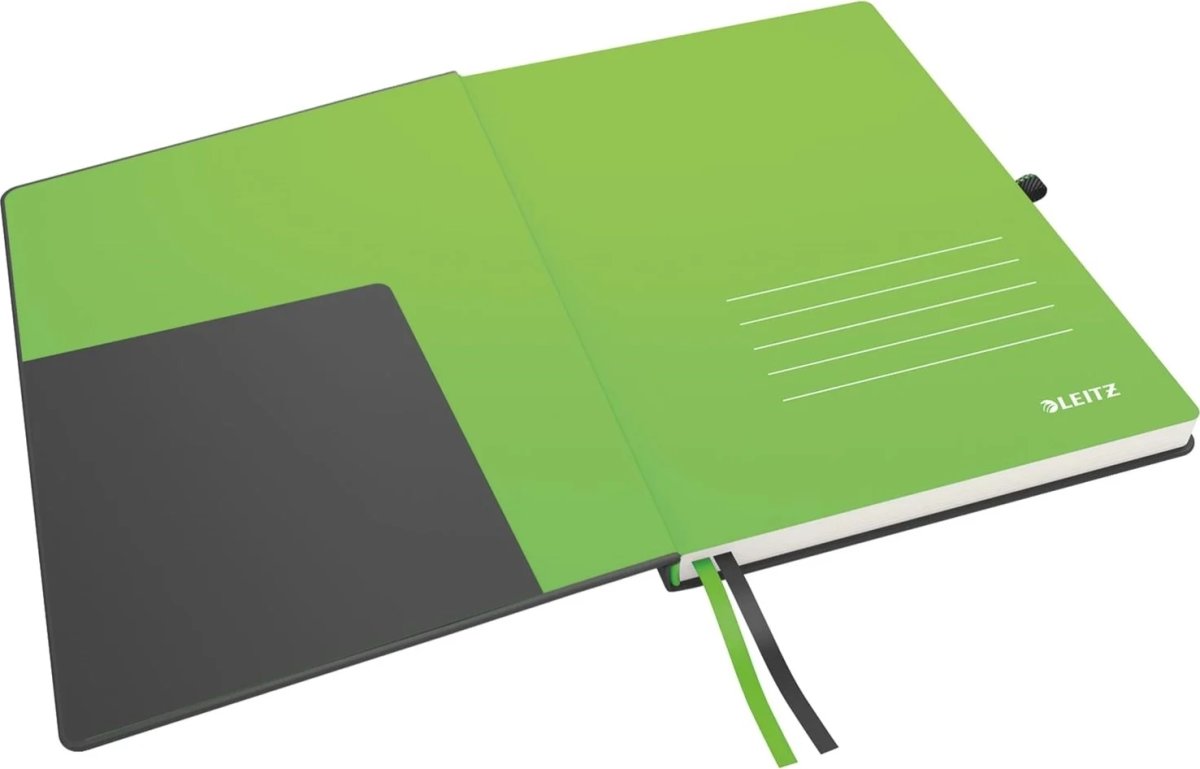 Leitz Complete Notesbog | A4 | Linjeret | Sort