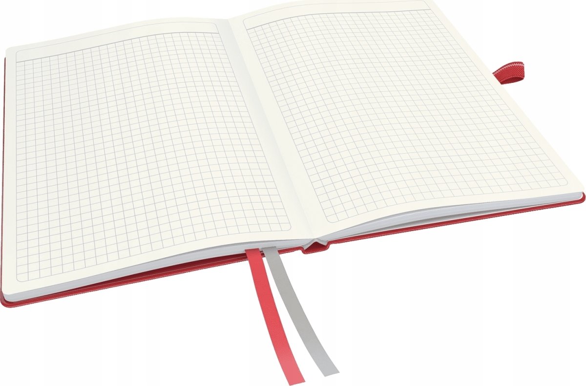 Leitz Complete Notesbog | A5 | Kvadreret | Rød