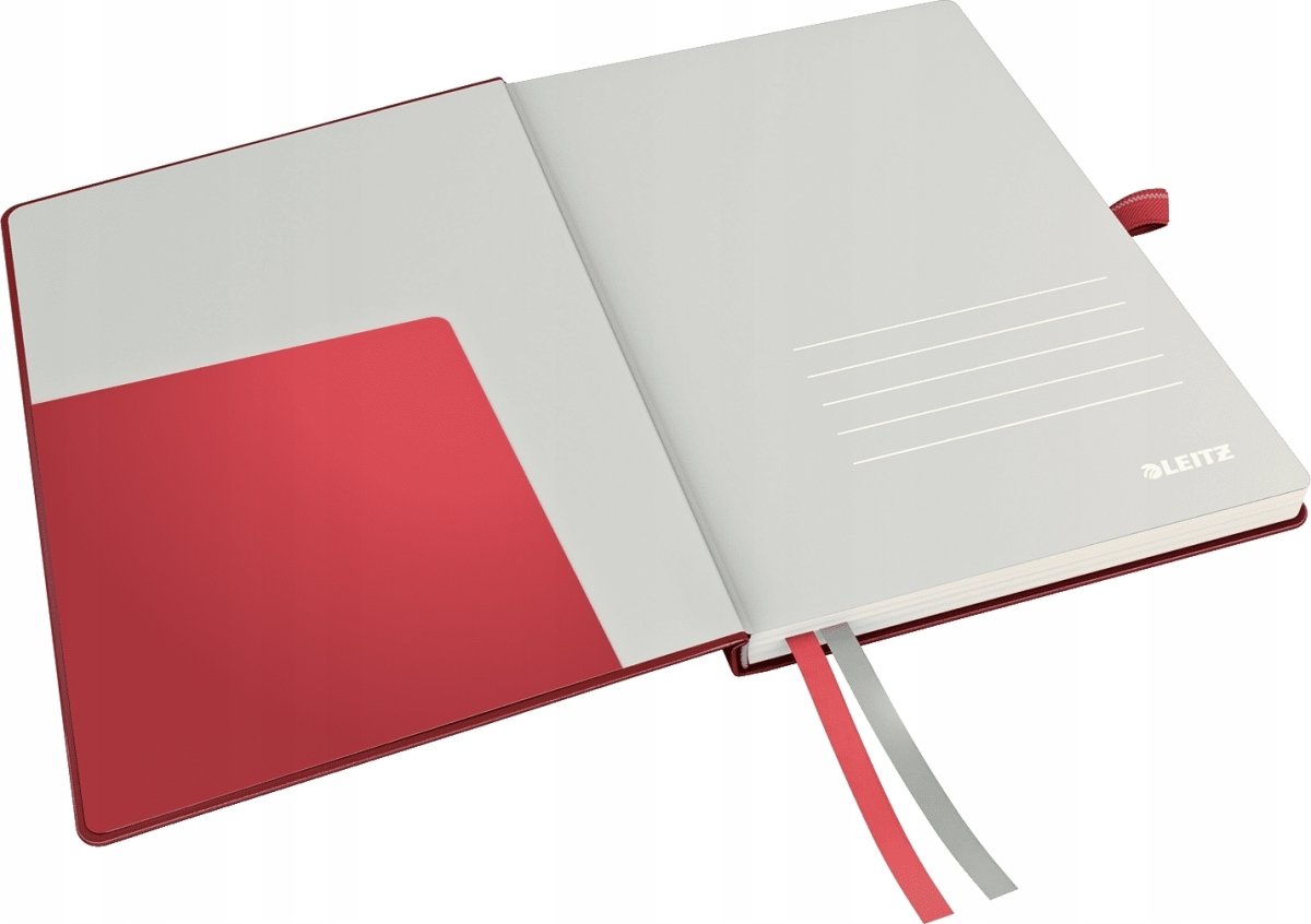 Leitz Complete Notesbog | A5 | Kvadreret | Rød
