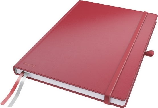 Leitz Complete Notesbog | A5 | Linjeret | Rød