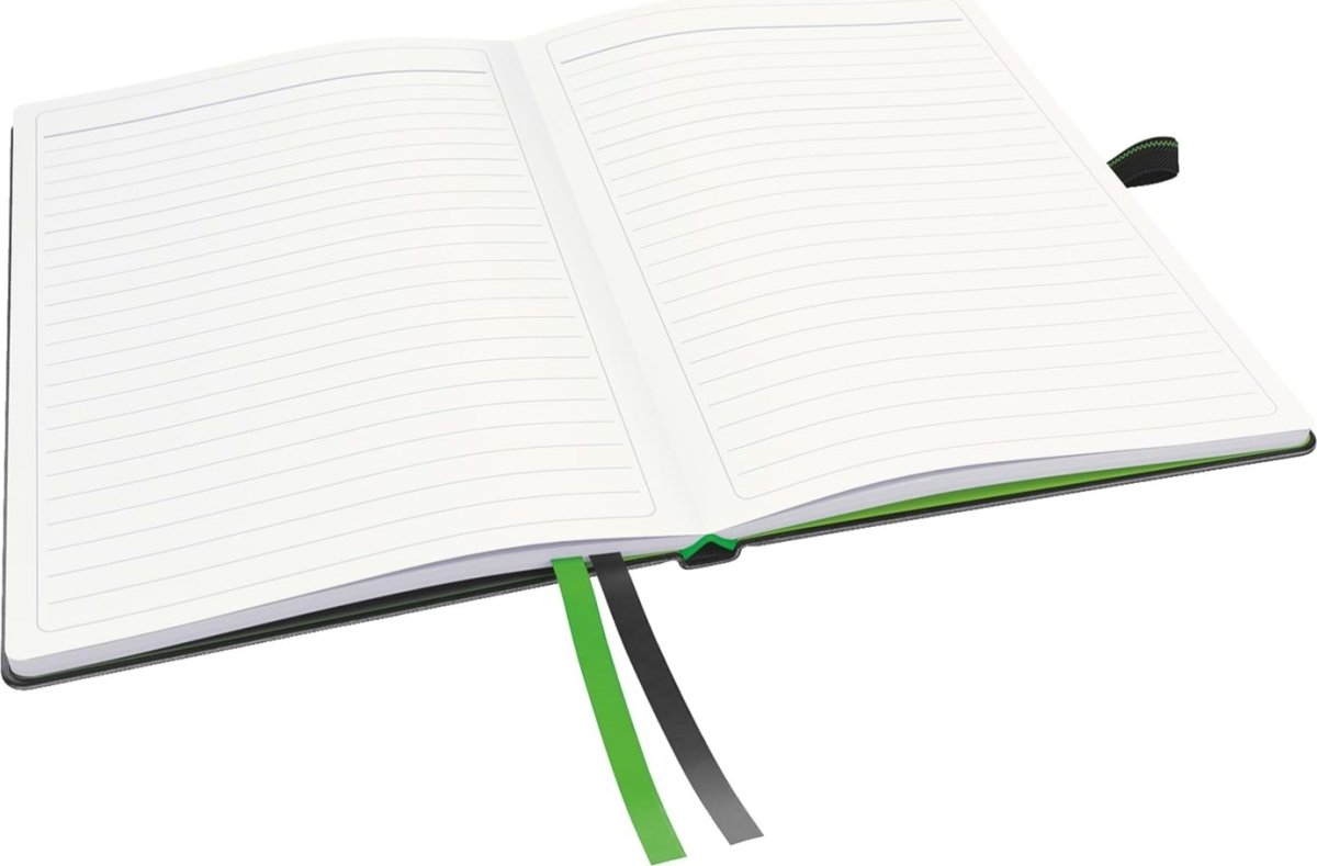 Leitz Complete Notesbog | A5 | Linjeret | Sort