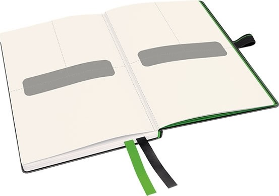Leitz Complete Notesbog | A6 | Linjeret | Sort