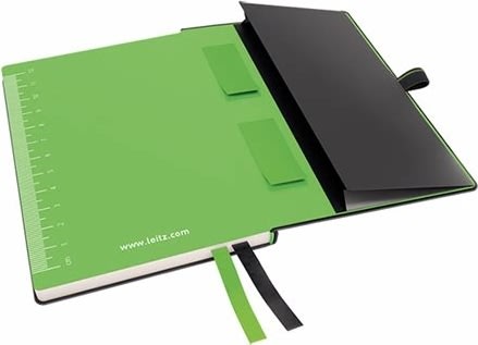 Leitz Complete Notesbog | A6 | Linjeret | Sort