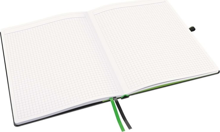 Leitz Complete Notesbog | B5 | Kvadreret | Sort