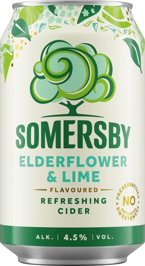 Somersby Hyldeblomst & Lime Cider 33 cl