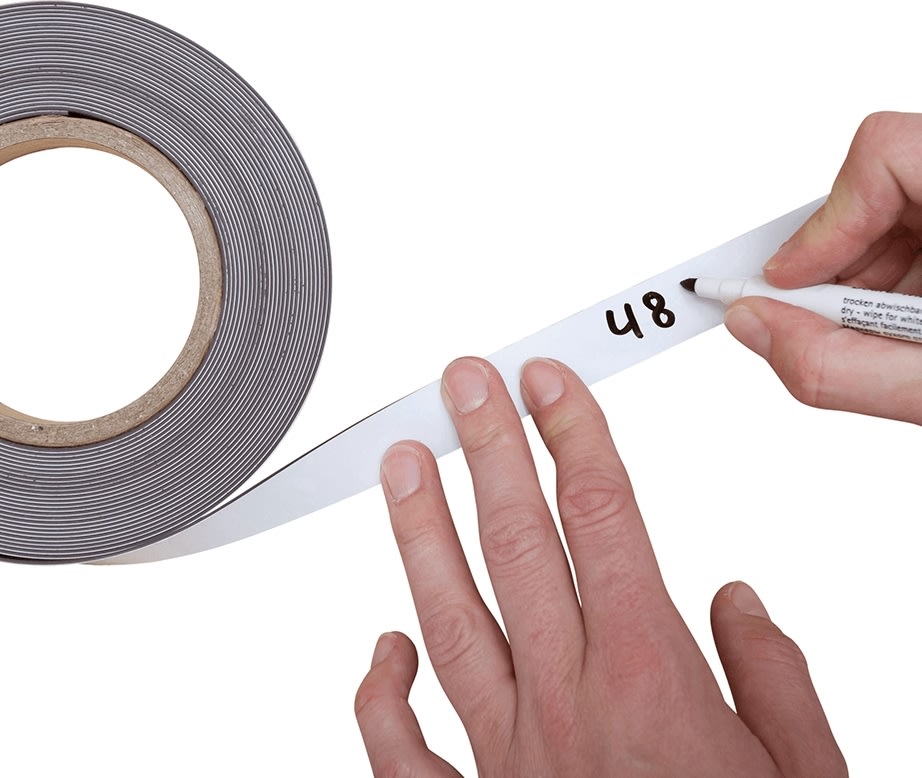 MAUL Magnetbånd 20 mm, gul