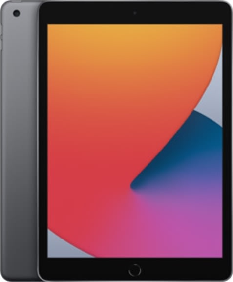 Apple iPad 8 128GB WiFi + Cellular, grade b, grå
