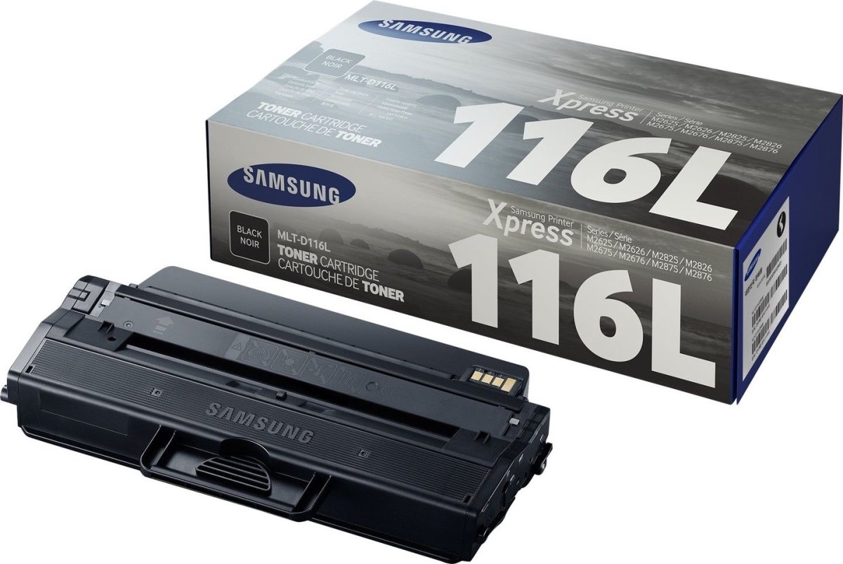 Samsung MLT-D116L lasertoner, sort, 3000s.