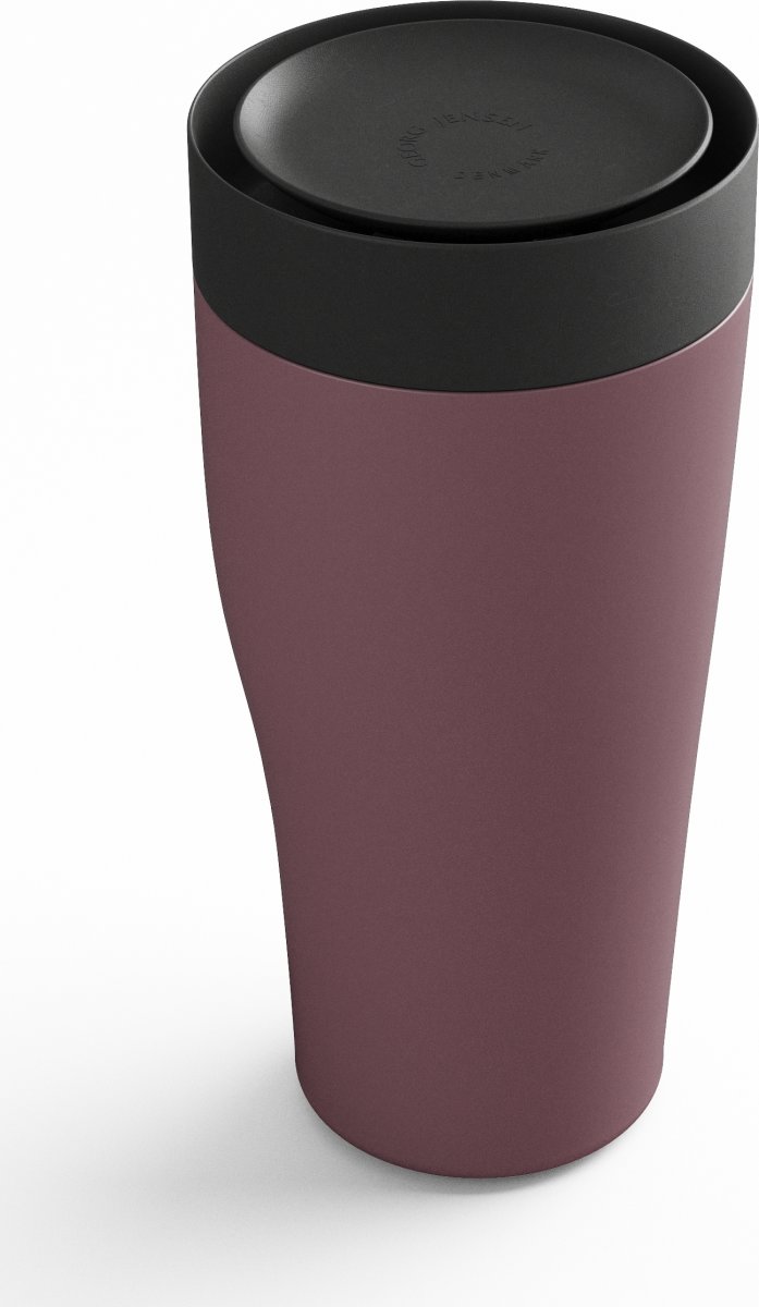 Georg Jensen Sky Termokop H19 cm, mørk rosa
