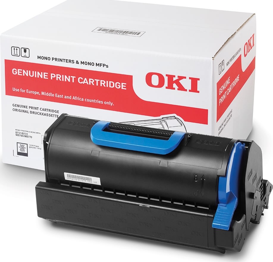 OKI 45488802 lasertoner, sort, 18000s.
