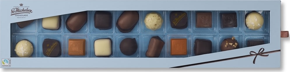 Sv. Michelsen Gaveæske m. fyldt chokolade 200g