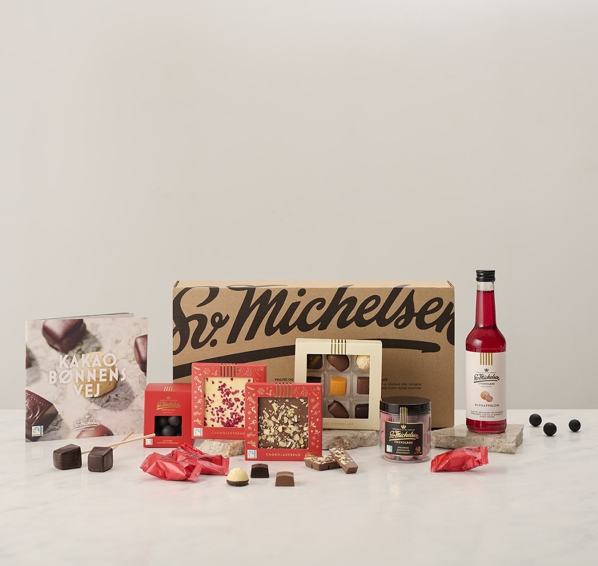 Sv. Michelsen Gaveæske, Chokolade & Saft