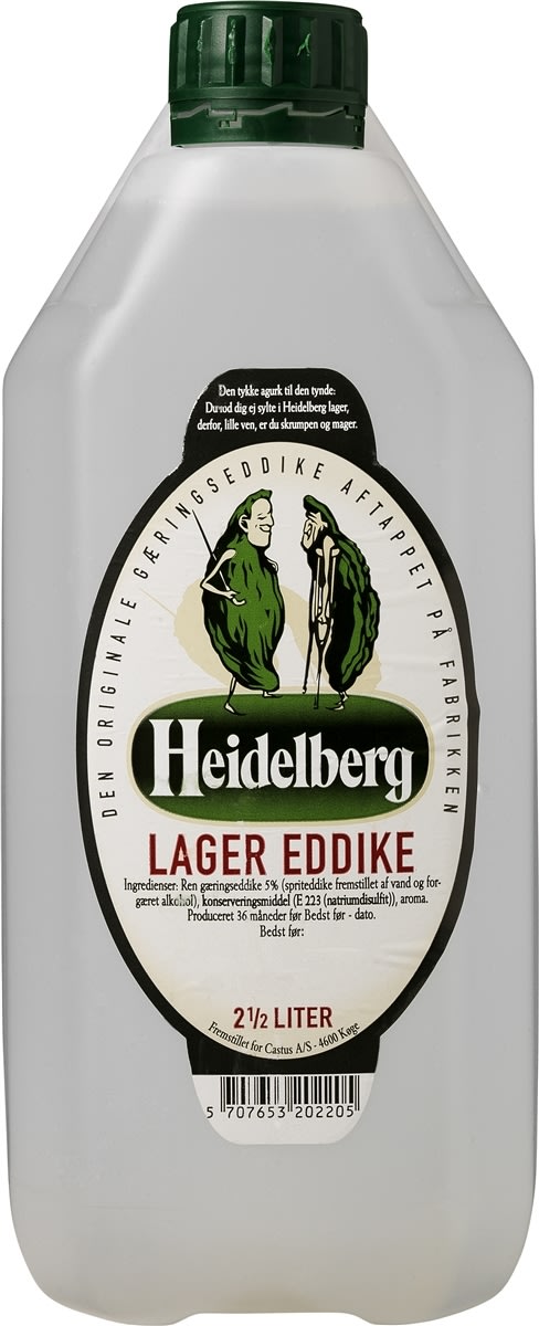 Heidelberg Eddike | Klar | 2,5 L