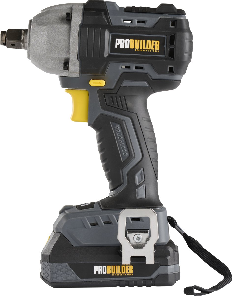 Probuilder Kulfri Slagnøgle akku 18V, 500Nm