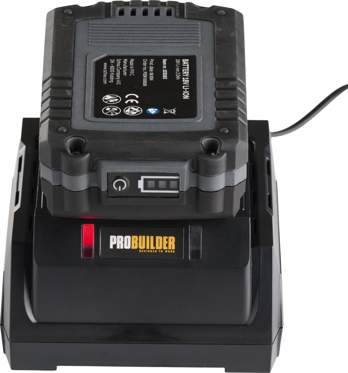 Probuilder Oplader 18V