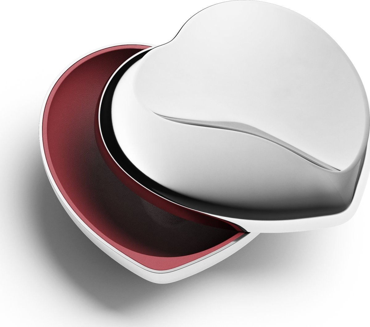 Georg Jensen Hjerte Pilleæske, stål