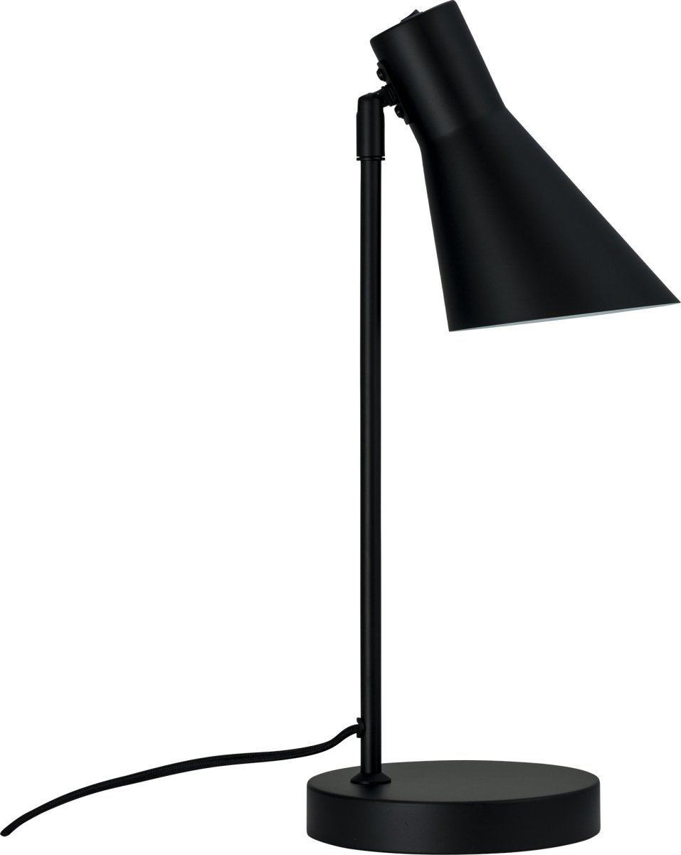 Dyberg Larsen DL12 Bordlampe, sort