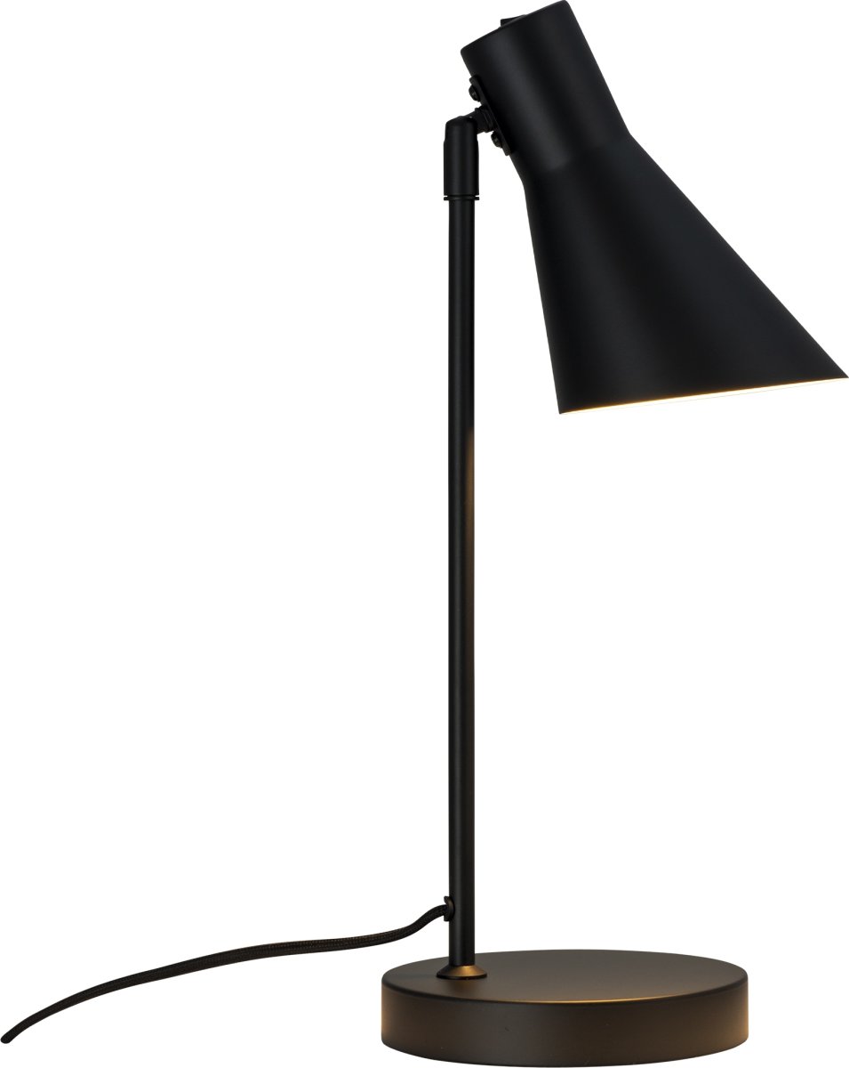 Dyberg Larsen DL12 Bordlampe, sort