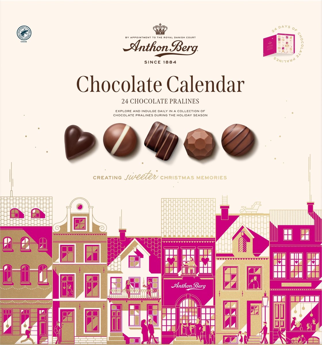 Anthon Berg Chokolade Julekalender, 264 g