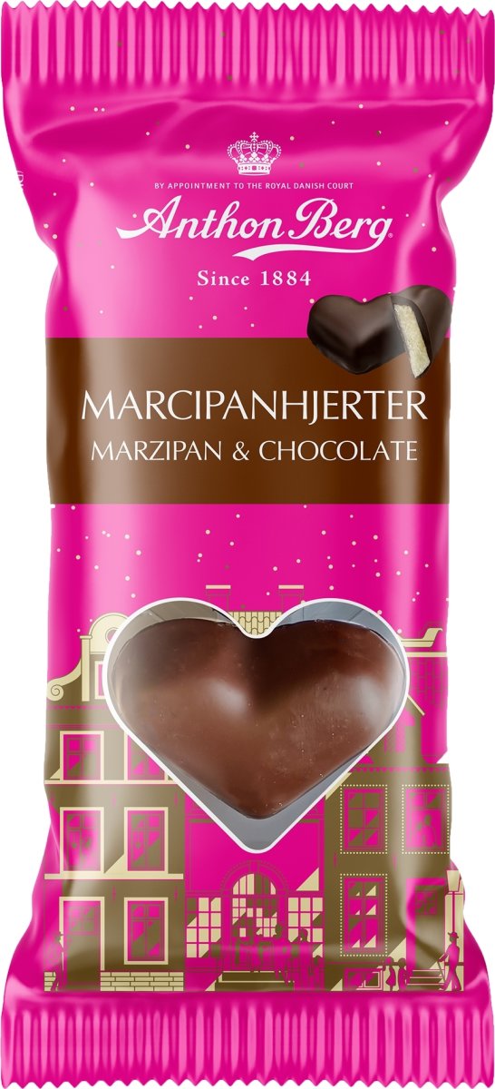 Anthon Berg Marcipanhjerter, 84 g