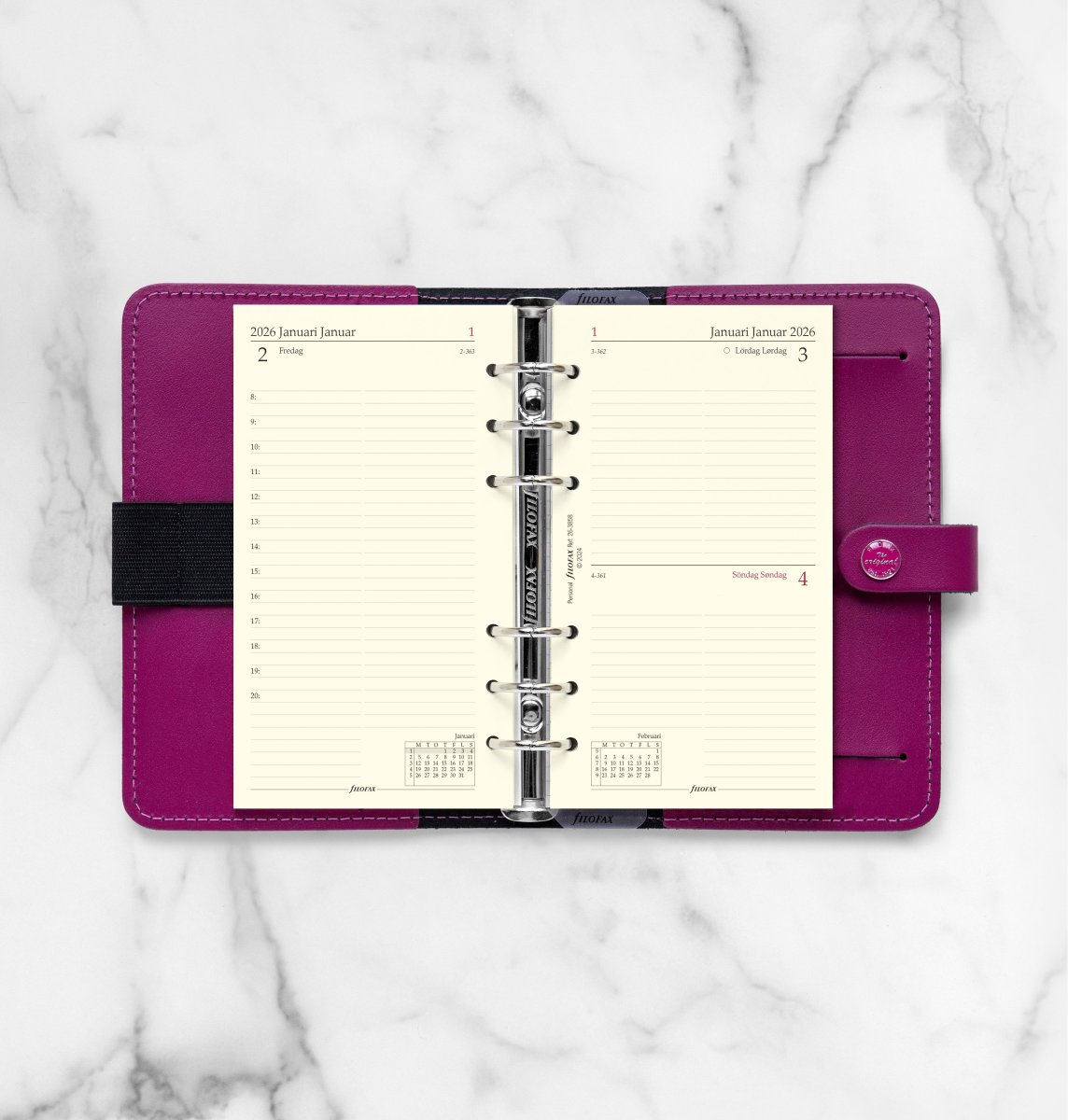 Filofax 2026 Refill | Personal | Dag