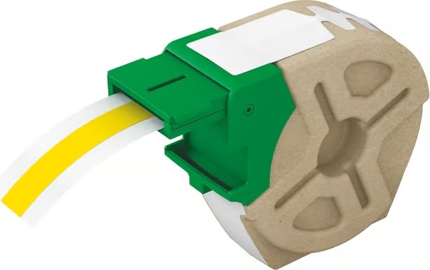 Leitz Labelpatron PP, 12 mm x 10 m, gul