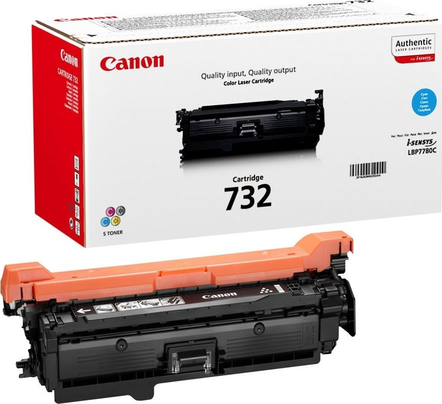 Canon 732C/6262B002 lasertoner, blå, 6400 s.