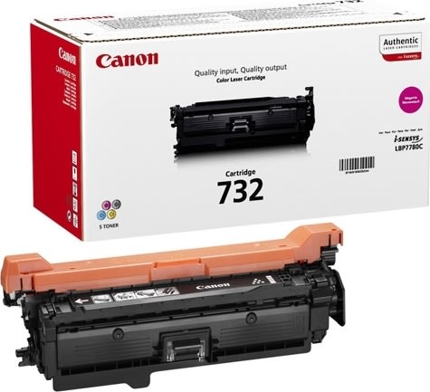 Canon 732M/6261B002 Lasertoner, rød, 6400 s.