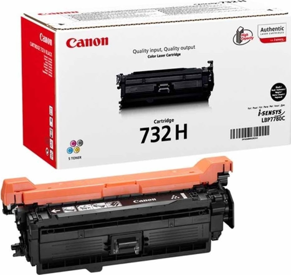 Canon 732H/6264B002 Lasertoner, sort, 12000 s.