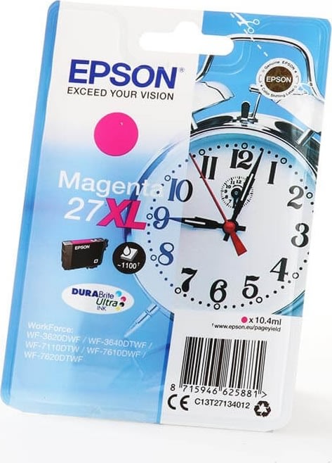 Epson 27XL blækpatron, rød, 1100 s.